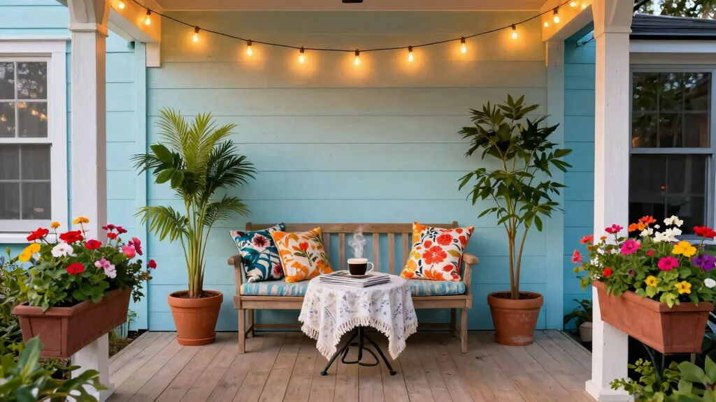 12 Front Porch Seating Ideas for Narrow and Shallow Porches
