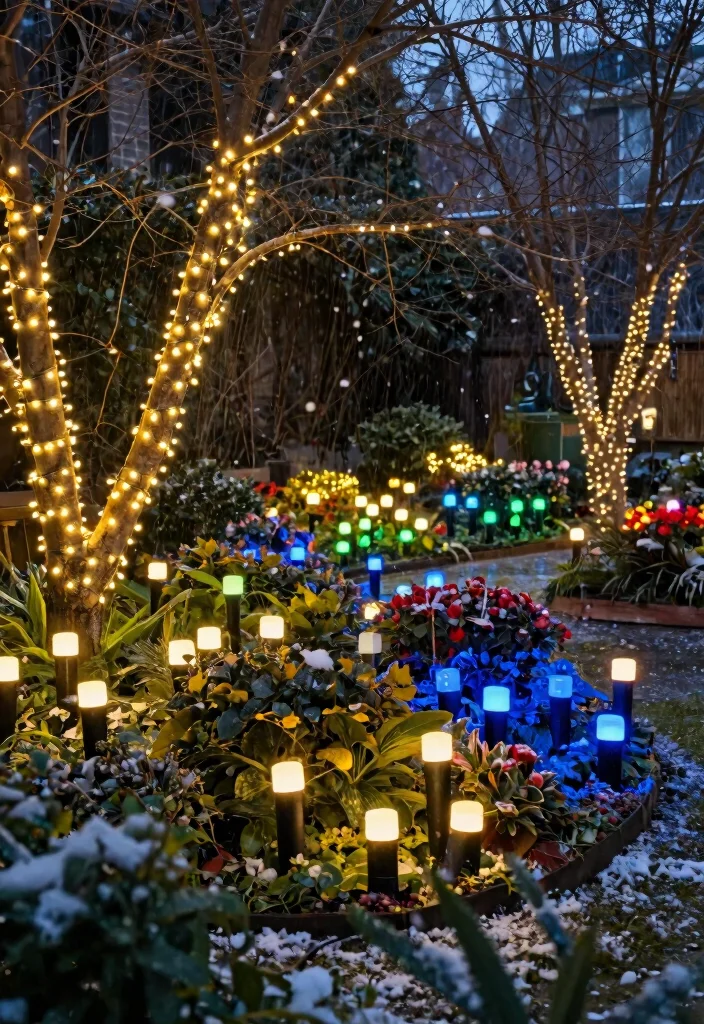 12 Outdoor Christmas Lights Ideas That Stay Lit All Season - 11. Rechargeable Battery Lights 1