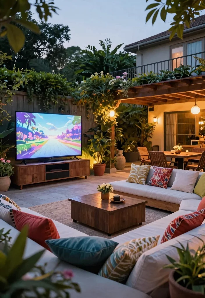 12 Outdoor TV Area Ideas That Protect Screens From Glare and Rain - Conclusion 1