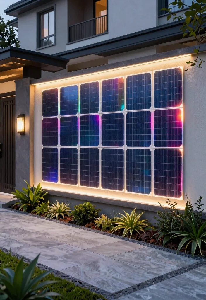 12 Outdoor Wall Lights That Stay Bright Without Running New Wire - 4. Solar LED Wall Tiles 1
