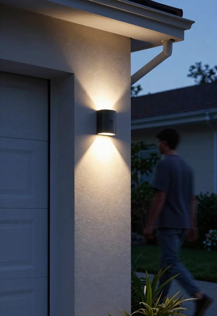 12 Outdoor Wall Lights That Stay Bright Without Running New Wire - 6. Motion Sensor Solar Wall Lights 1