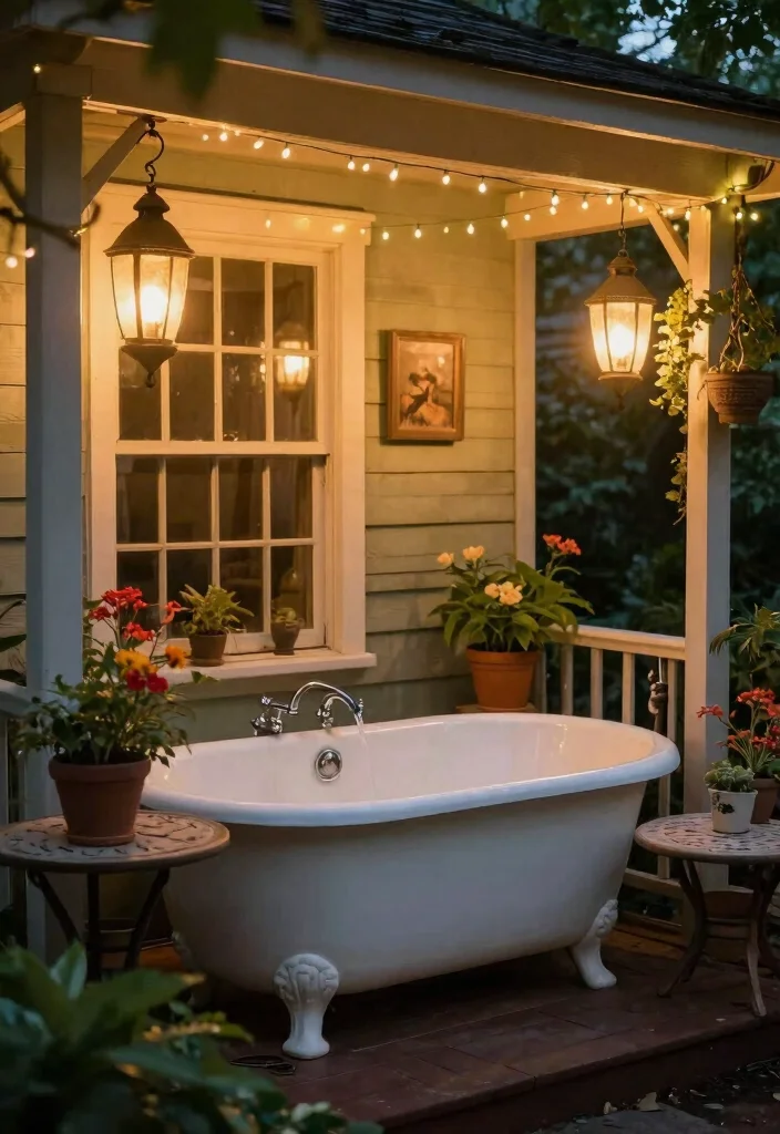 12 Vintage Porch Decor Ideas That Look Collected - 9. Vintage Lanterns and Lighting 1