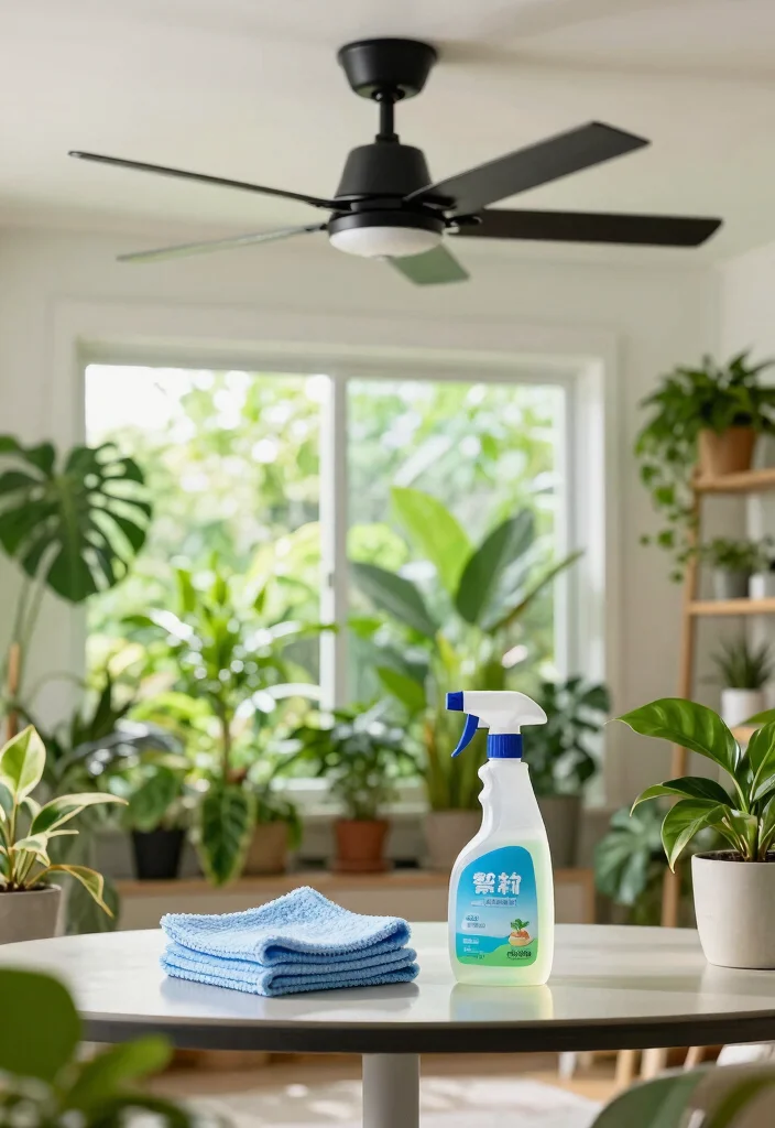 14 Black Ceiling Fan Ideas That Don't Show Every Dust Speck - 7. Ceiling Fan Maintenance Tips 1