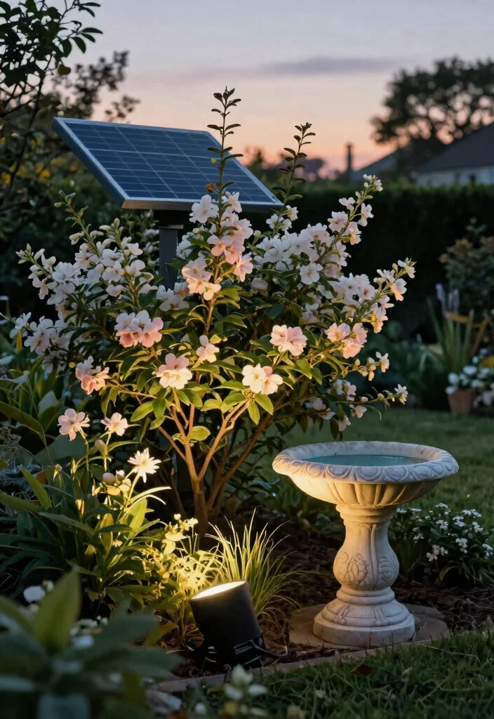14 Lights on Fence Ideas That Stay Bright Without Running Wire - 3. Solar Spotlights 1