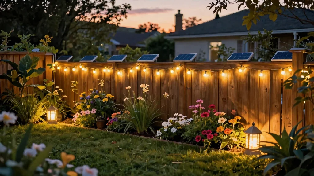 14 Lights on Fence Ideas That Stay Bright Without Running Wire
