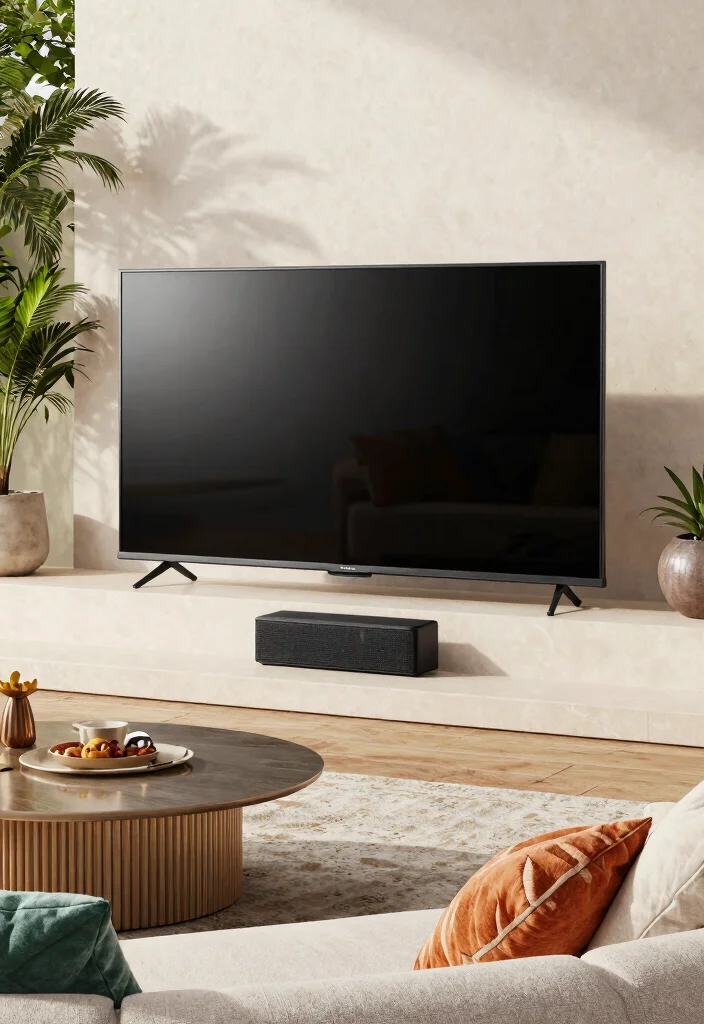 15 Backyard Patio TV Ideas That Don't Glare in Sunlight - 4. Smart TVs with Anti-Glare Technology 1