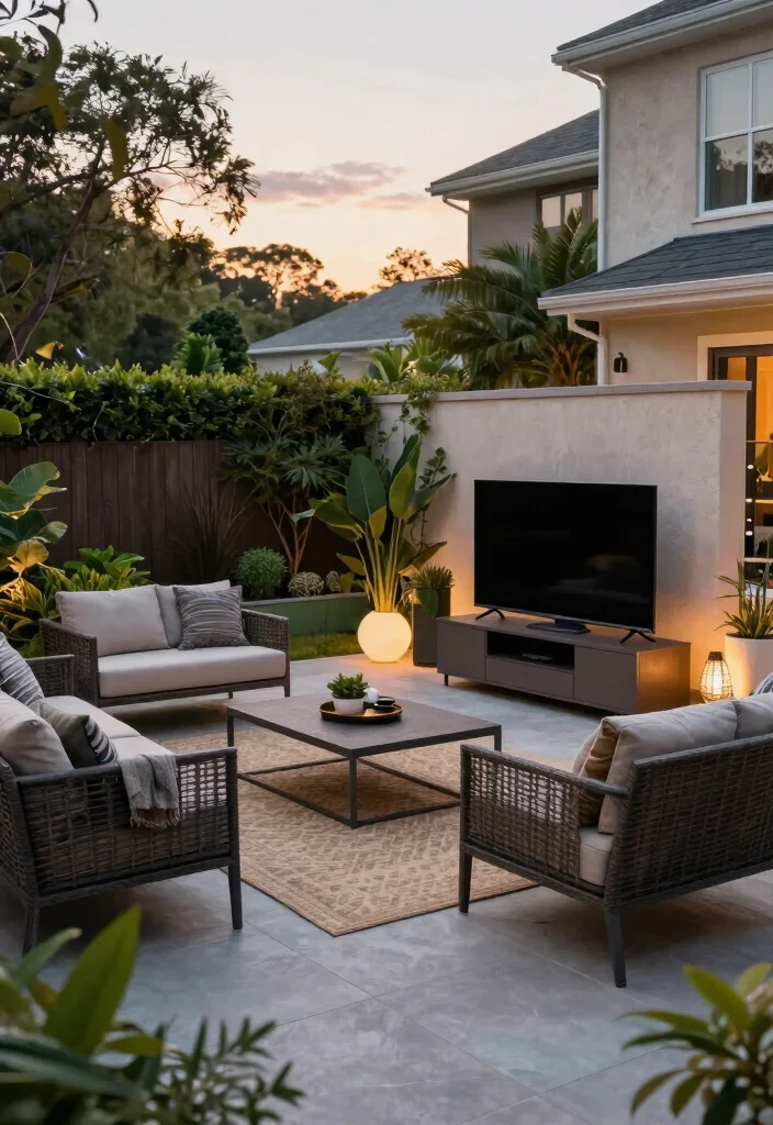 15 Backyard Patio TV Ideas That Don't Glare in Sunlight - Conclusion 1