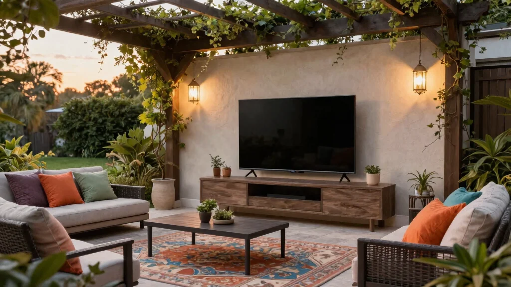 15 Backyard Patio TV Ideas That Don't Glare in Sunlight
