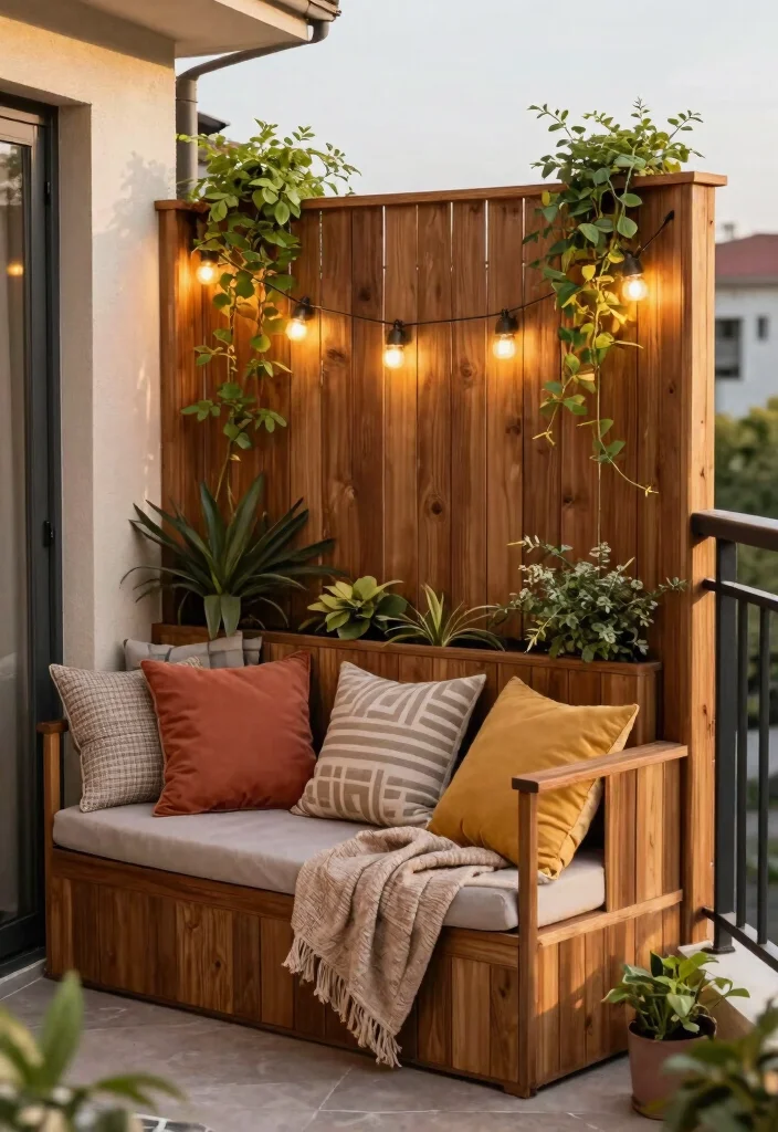 15 Balcony Privacy Screen Ideas for Renters Who Can't Drill - 14. Privacy Fences 1