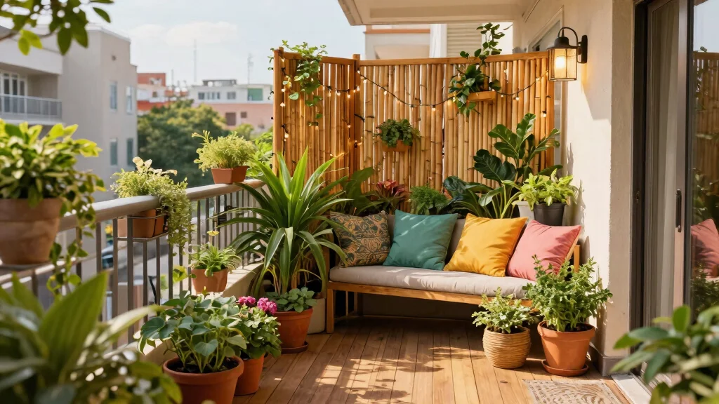 15 Balcony Privacy Screen Ideas for Renters Who Can't Drill