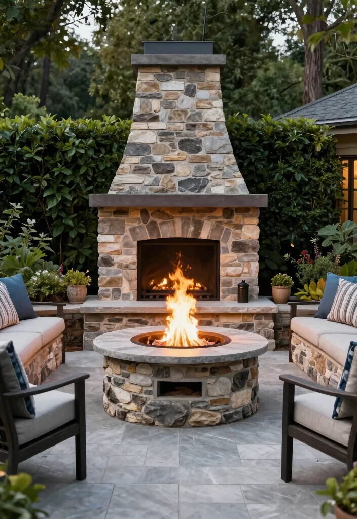 15 Deck Fire Pit Ideas That Meet Code Without a Permit - 14. Custom Built Fire Pit 1