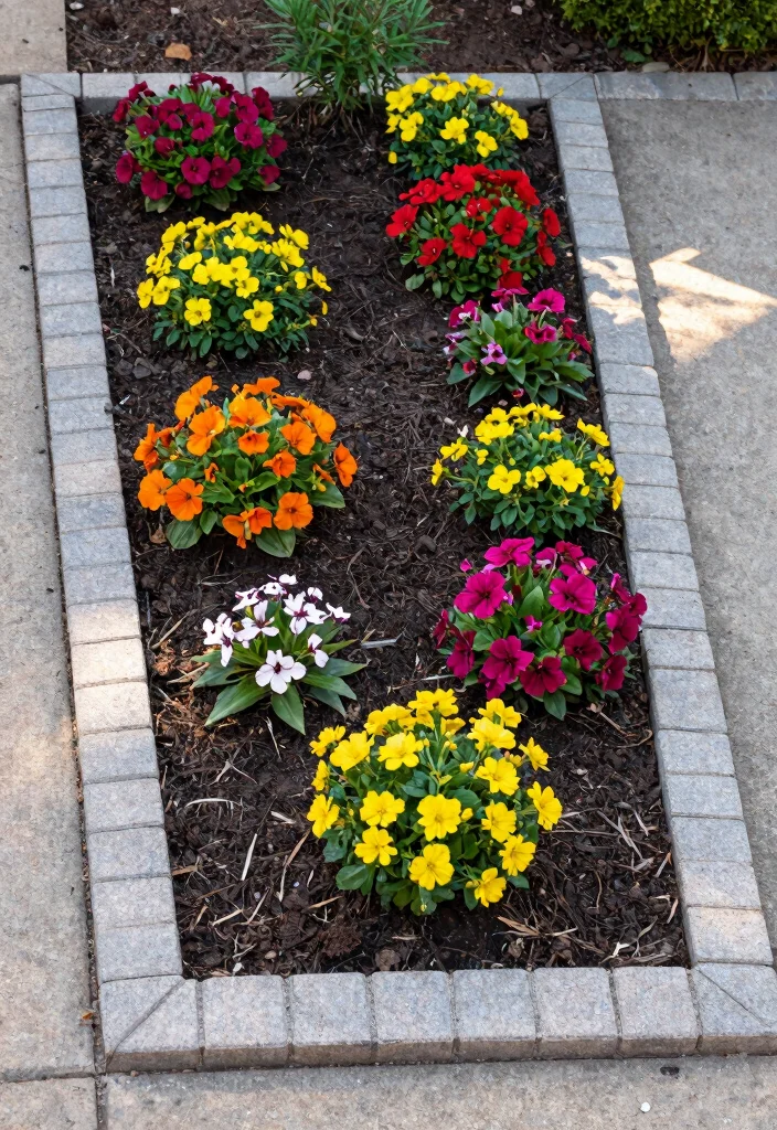 15 Front Yard Paver Ideas That Don't Require Heavy Equipment - 6. Paver Borders 1
