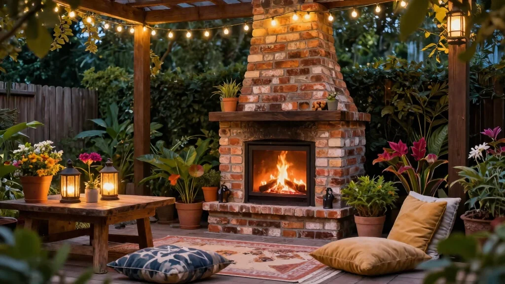 15 Patio Fireplace Ideas on a Budget Without a Full Masonry Build