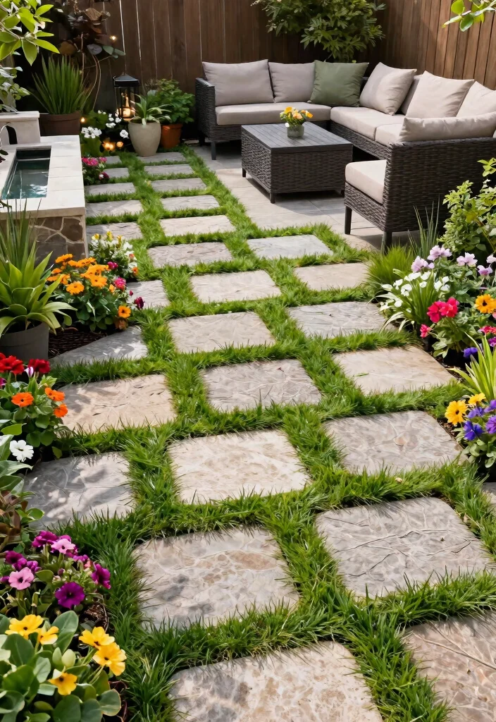 15 Patio Tiles Over Concrete That Don't Require Removal 16 15 Patio Tiles Over Concrete That Don't Require Removal - 15. Permeable Pavers for Eco-Friendly Drainage 1
