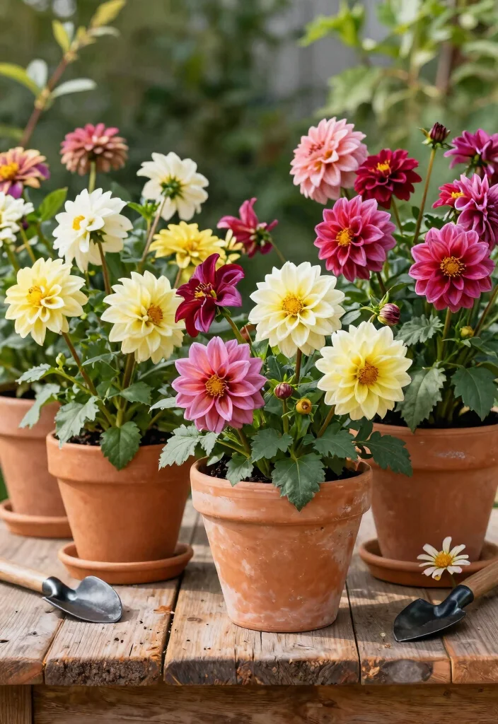 15 Summer Flower Pots That Bloom All Season Without Replanting - 9. Terracotta Beauties 1