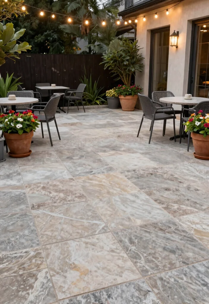 15 Terrace Tiles Outdoor Ideas That Won't Crack in Freeze-Thaw Cycles - 2. Porcelain Pavers: Elegance Meets Durability 1