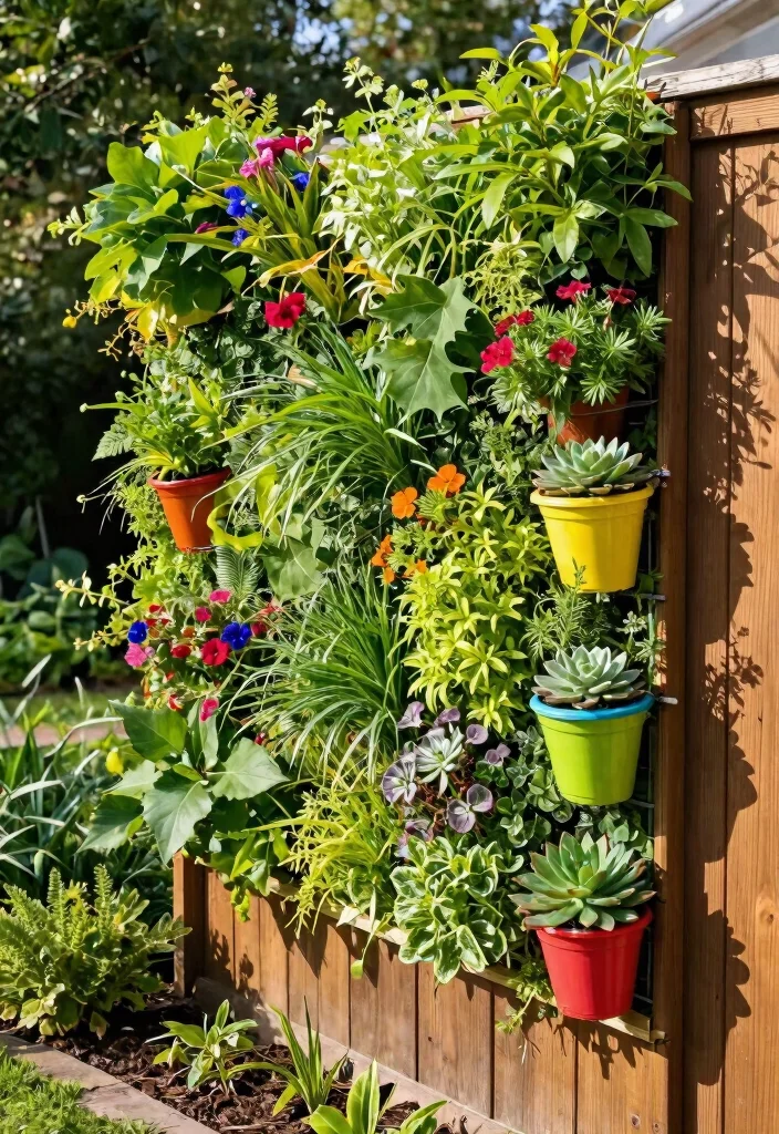 18 Unique Fence Ideas That Hide Eyesores and Boost Curb Appeal 2 18 Unique Fence Ideas That Hide Eyesores and Boost Curb Appeal - 1. Living Green Walls 1