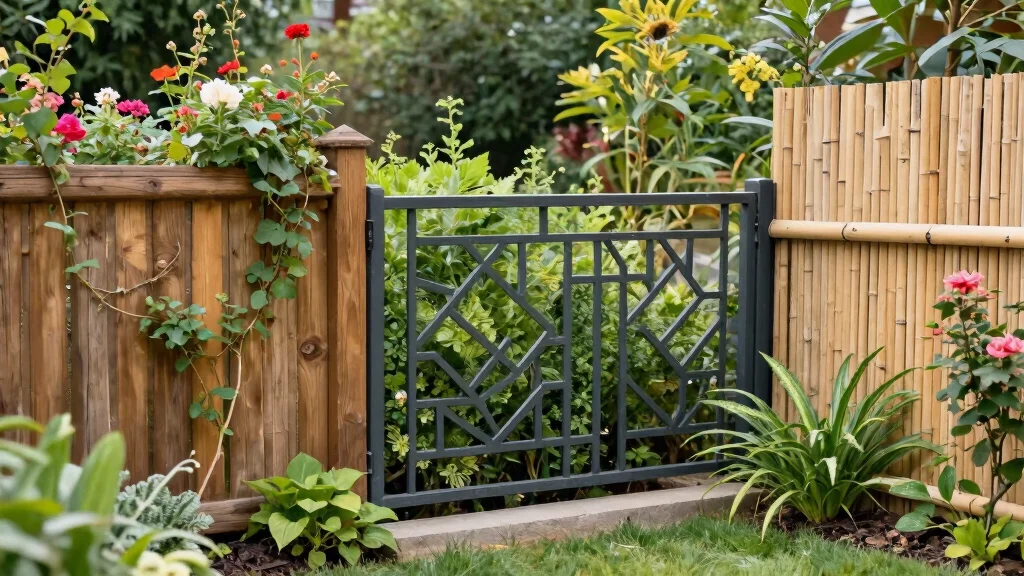 18 Unique Fence Ideas That Hide Eyesores and Boost Curb Appeal
