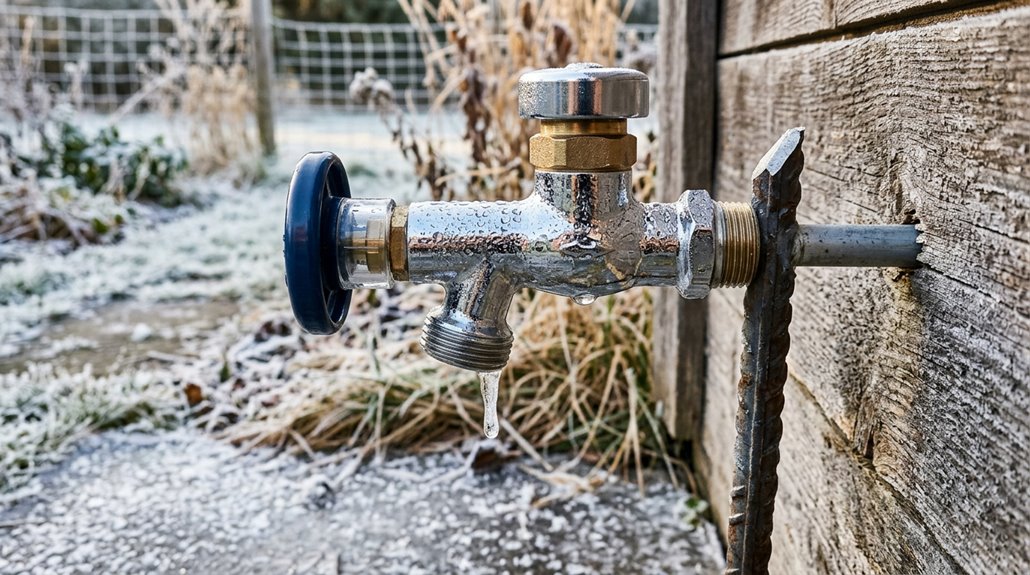 antifreeze mechanism details inside faucets