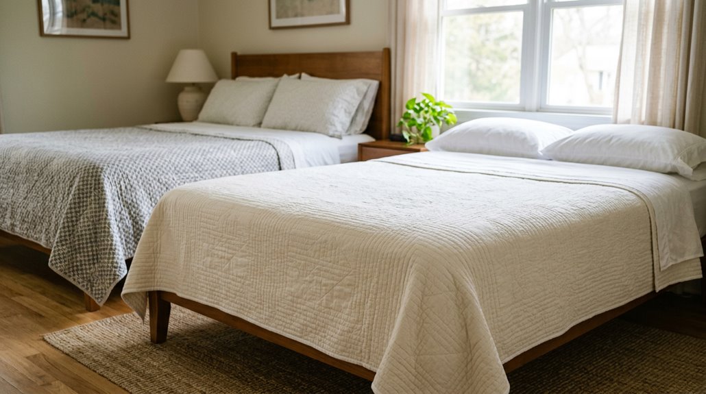 are full and double mattresses