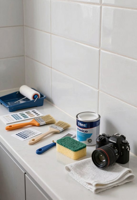 How You Can Paint Bathroom Tiles: A Step-by-Step Guide 4 bonding primer tile paint prep supplies