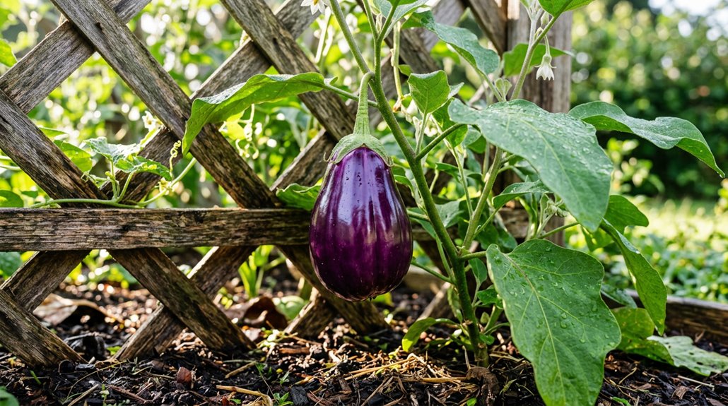 do eggplants require trellising