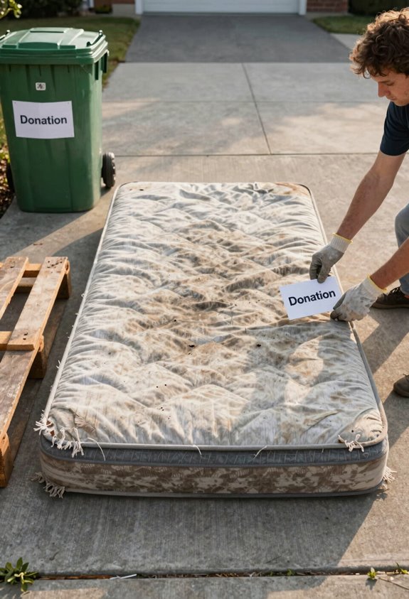 6 Ways to Get Rid of an Old Mattress 4 donating usable mattresses locally