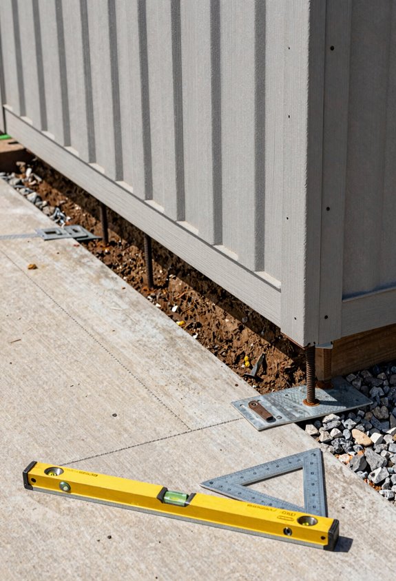 10 Steps to Anchor a Storage Shed Securely 2 foundation soil and codes assessment