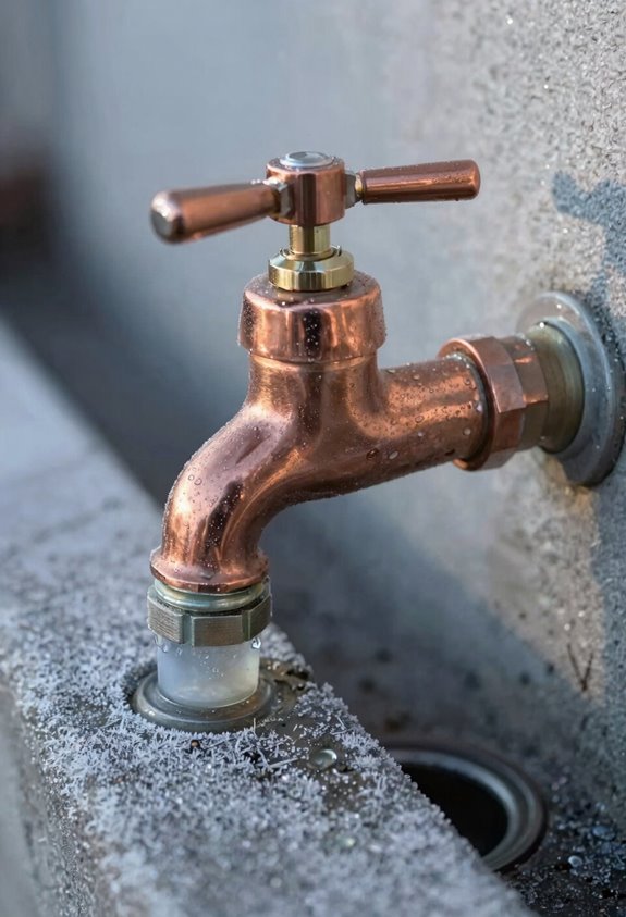 How Does a Frost-Free Faucet Work? 2 frost free faucet drains exterior