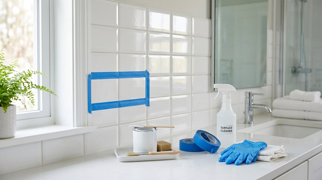 how you can paint tiles