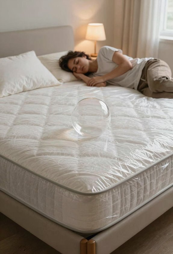How to Safely Sleep on an Air Mattress With a Bubble 3 internal support fails bubbles form