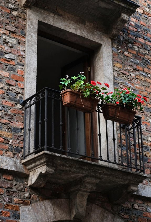 juliet balcony romantic visual cue