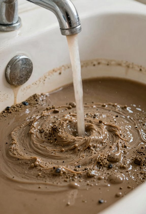 Why Is My Bathtub Water Brown? 3 sediment buildup in water heater