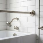shower curtain rod height guidelines