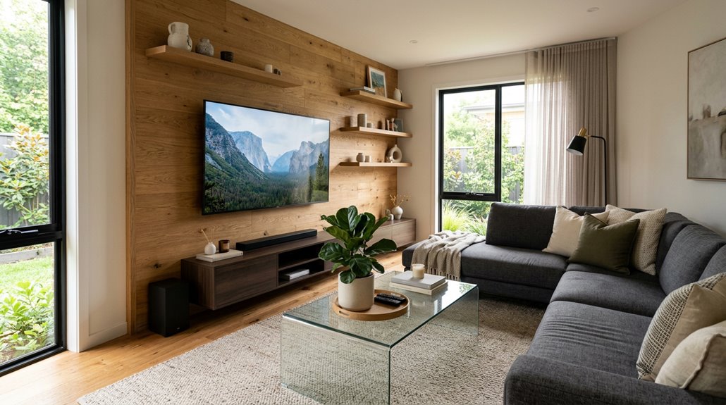 tv placement in living room layout